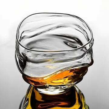 Set of 4 Kai Japanese Crystal Whisky Glass