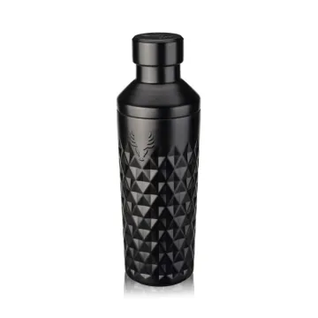 Paragon Stainless Steel Cocktail Shaker in Obsidian