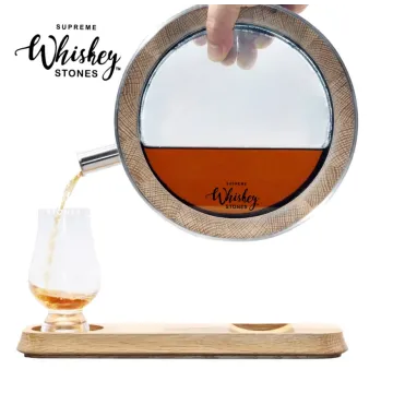 Vintage Oak Whiskey Decanter - Fast Aging &Infusing Liquor