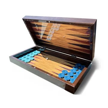 Biggdesign Oriental Backgammon Set, Magnetic Closure