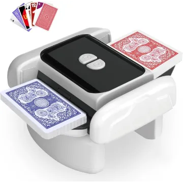 Automatic One Press Auto & Manual Mode Card Shuffler Machine