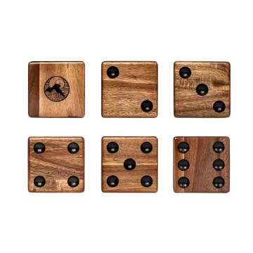 Acacia Gambler Mountain Dice