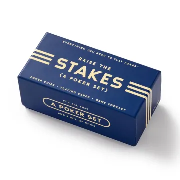 Brass Monkey Raise the Stakes Poker Game Set