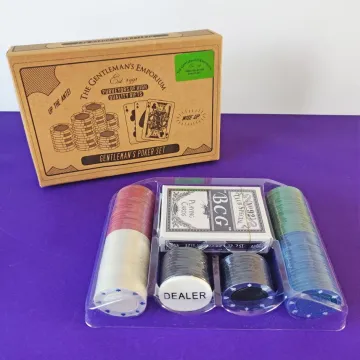 100 Chip Poker Set - Gentleman's Emporium