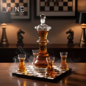 New Chess Decanter Set By the Wine Savant
