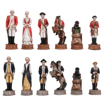 Chess Set - American Revolutionary War