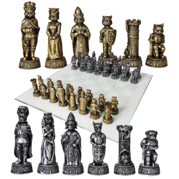 Chess Set - Dogs Vs Cats