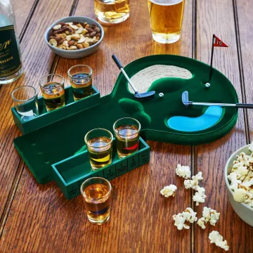 Putt and Shot Mini Golf Drinking Game