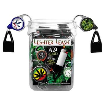 Lighter Leash 420 Series Lighter Holder 30 Units/Jar