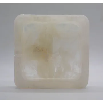 Smoke White Abstract AshtraySmoke White Abstract Ashtray