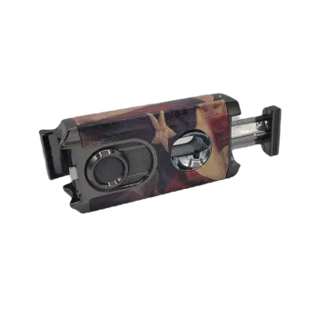 3-Burner Cigar Lighter V-Band Cutter & Stand - Respect