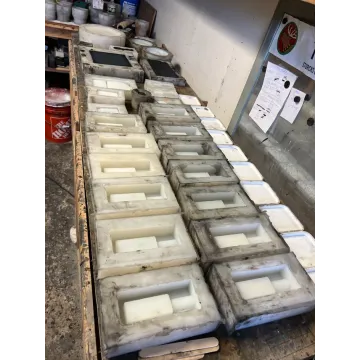 Concrete Cigar Ashtray Stand Holder Rest - Handmade