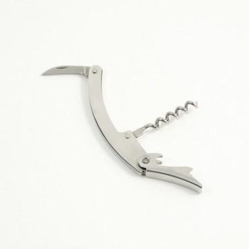 Bar Tool w/ Corkscrew, Bottle Opener & Knife, 