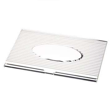 Business Card Case-Silver Plated.