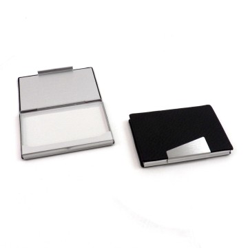 Business Card Case, Black P.U.,