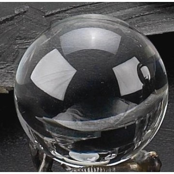 4" Clear Crystal Ball 