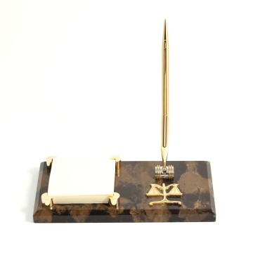 "Legal" Memo Pad Holder w/Pen, 