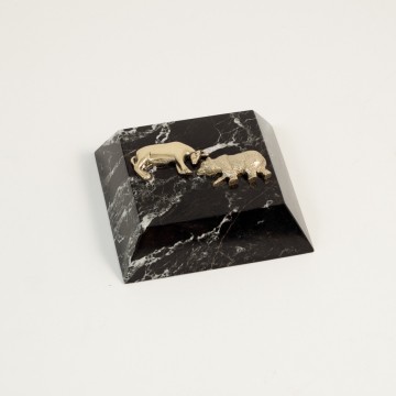 "Stock Market" Paperweight, 