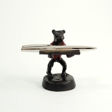 Bulldog Pen Holder,