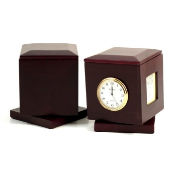 Swivel Frame Box w/ Clock & Personalization Plate, 