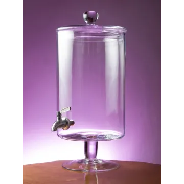 Glass Beverage Dispenser, 1.9 Gallon